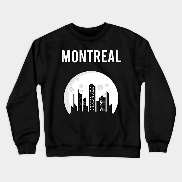 Montreal Crewneck Sweatshirt by symptomovertake